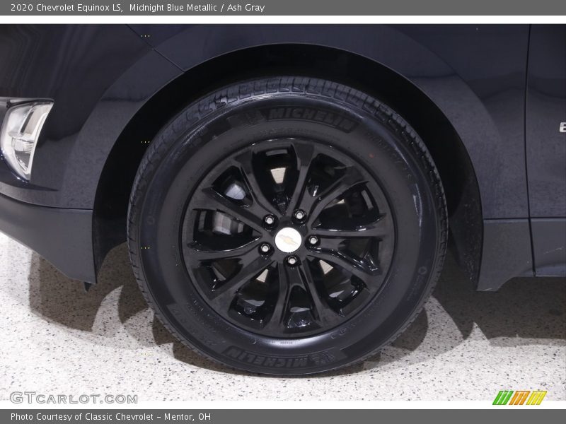 Midnight Blue Metallic / Ash Gray 2020 Chevrolet Equinox LS
