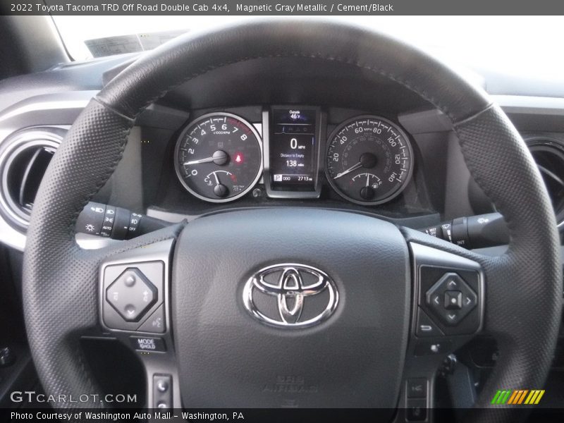 Magnetic Gray Metallic / Cement/Black 2022 Toyota Tacoma TRD Off Road Double Cab 4x4
