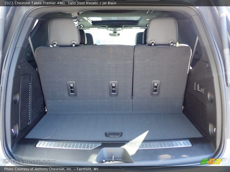 Satin Steel Metallic / Jet Black 2022 Chevrolet Tahoe Premier 4WD