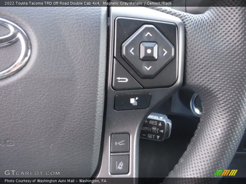 Magnetic Gray Metallic / Cement/Black 2022 Toyota Tacoma TRD Off Road Double Cab 4x4