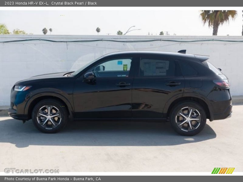 Crystal Black Pearl / Black 2023 Honda HR-V EX-L