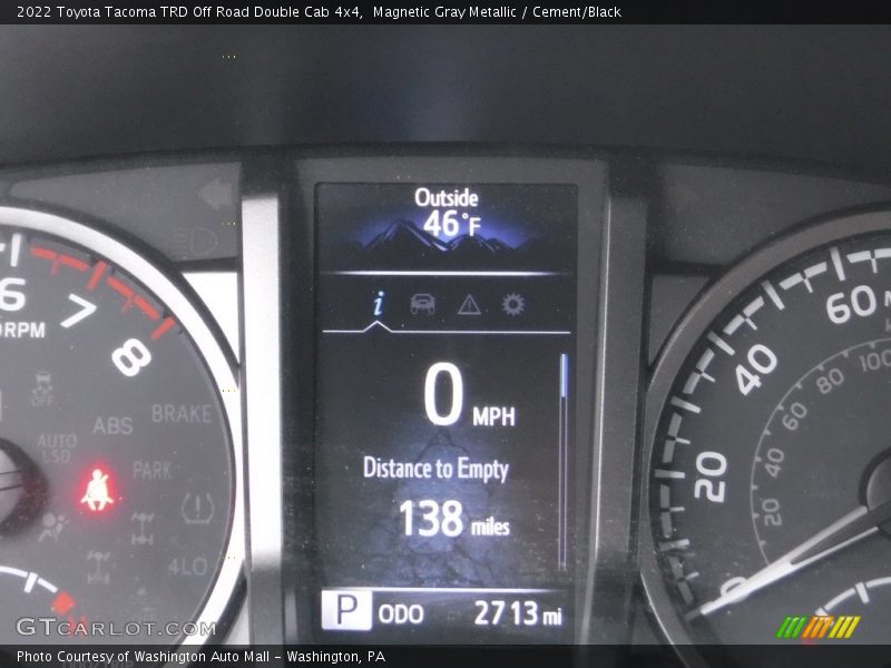 Magnetic Gray Metallic / Cement/Black 2022 Toyota Tacoma TRD Off Road Double Cab 4x4