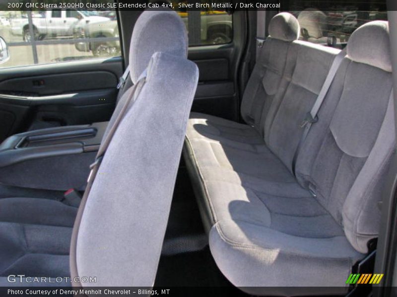 Silver Birch Metallic / Dark Charcoal 2007 GMC Sierra 2500HD Classic SLE Extended Cab 4x4