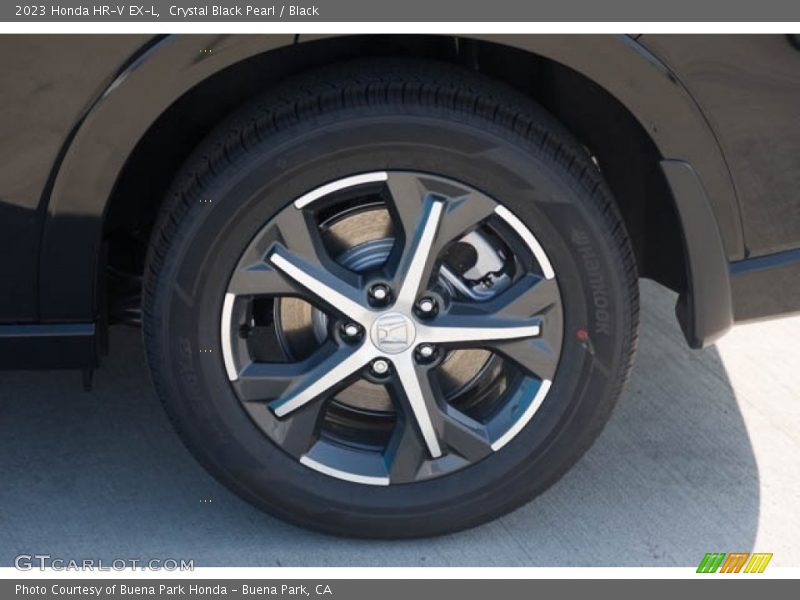 Crystal Black Pearl / Black 2023 Honda HR-V EX-L