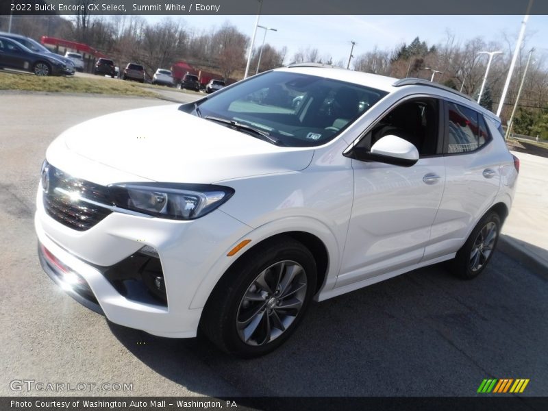 Summit White / Ebony 2022 Buick Encore GX Select