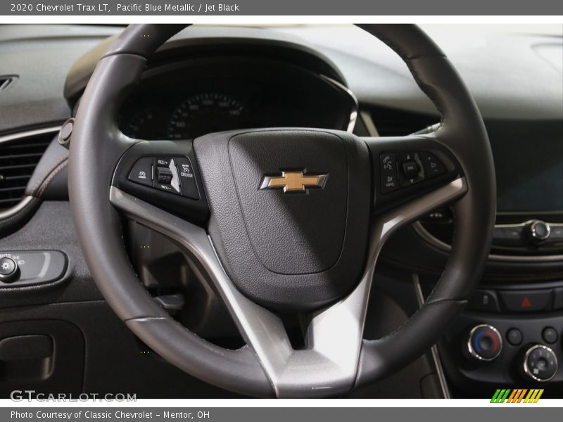 Pacific Blue Metallic / Jet Black 2020 Chevrolet Trax LT