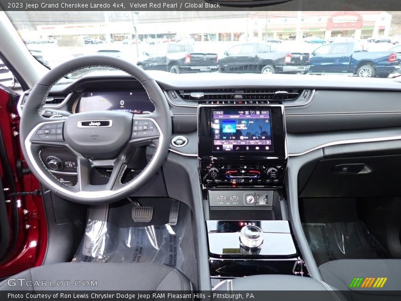 Dashboard of 2023 Grand Cherokee Laredo 4x4