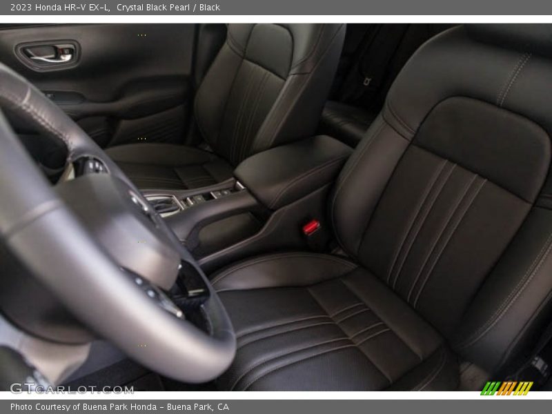 Crystal Black Pearl / Black 2023 Honda HR-V EX-L