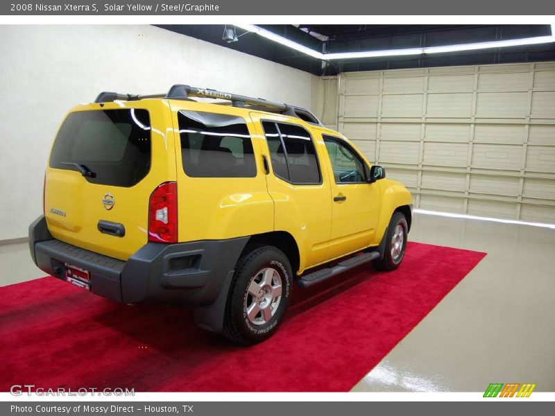 Solar Yellow / Steel/Graphite 2008 Nissan Xterra S