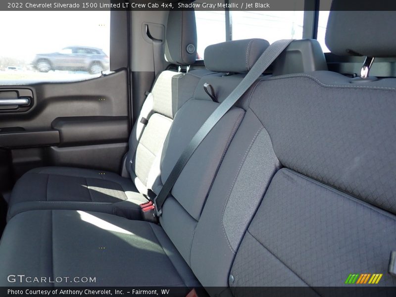 Shadow Gray Metallic / Jet Black 2022 Chevrolet Silverado 1500 Limited LT Crew Cab 4x4