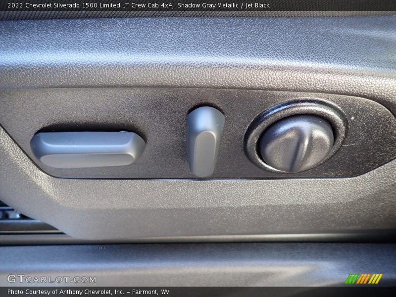 Shadow Gray Metallic / Jet Black 2022 Chevrolet Silverado 1500 Limited LT Crew Cab 4x4