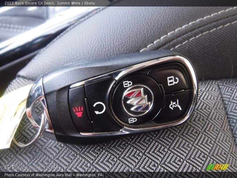 Summit White / Ebony 2022 Buick Encore GX Select