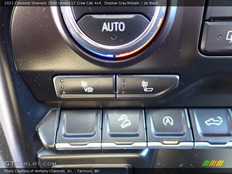 Shadow Gray Metallic / Jet Black 2022 Chevrolet Silverado 1500 Limited LT Crew Cab 4x4