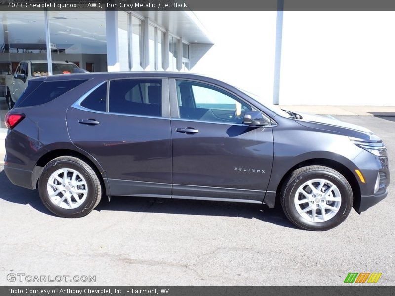 Iron Gray Metallic / Jet Black 2023 Chevrolet Equinox LT AWD