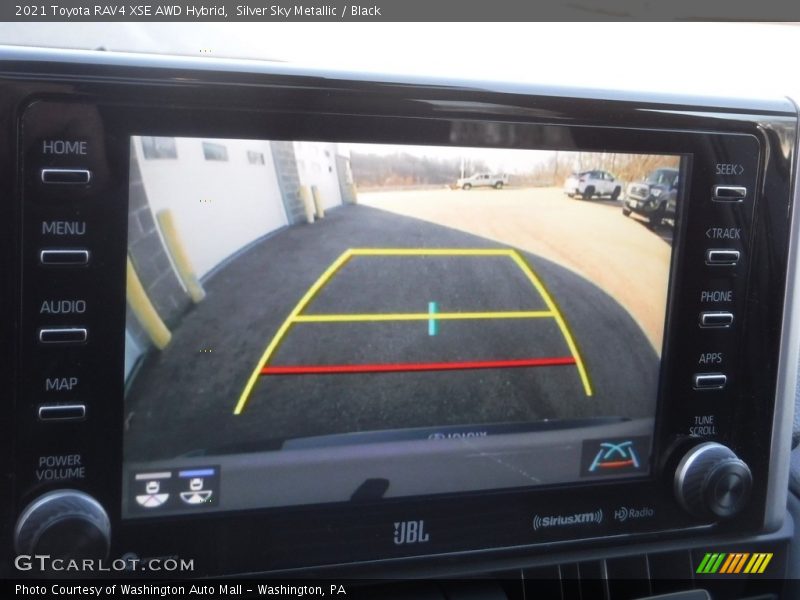 Silver Sky Metallic / Black 2021 Toyota RAV4 XSE AWD Hybrid