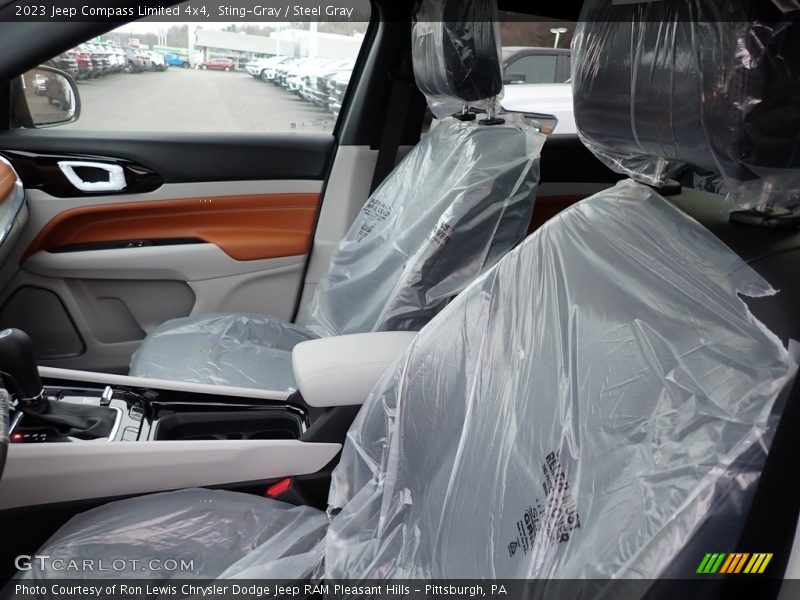 Front Seat of 2023 Compass Limited 4x4