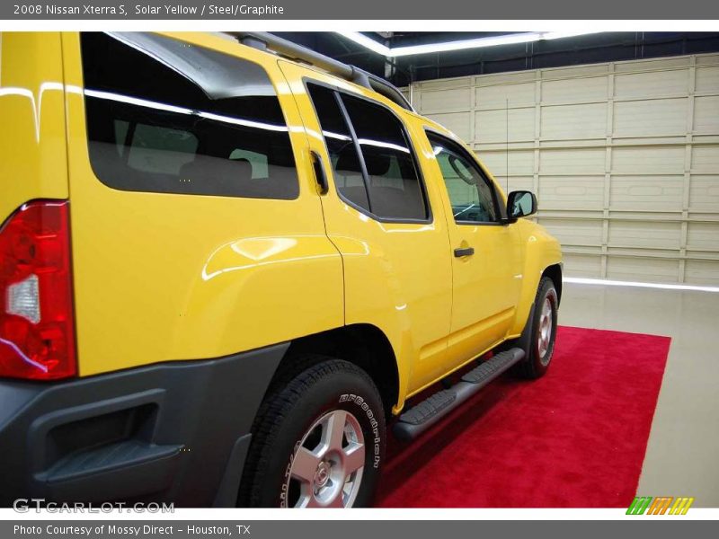 Solar Yellow / Steel/Graphite 2008 Nissan Xterra S