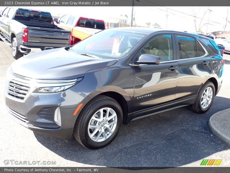 Iron Gray Metallic / Jet Black 2023 Chevrolet Equinox LT AWD