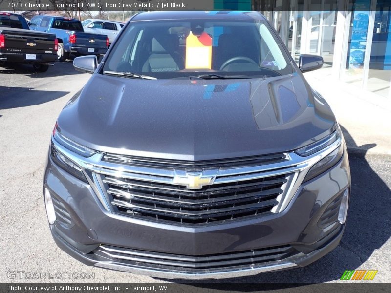 Iron Gray Metallic / Jet Black 2023 Chevrolet Equinox LT AWD