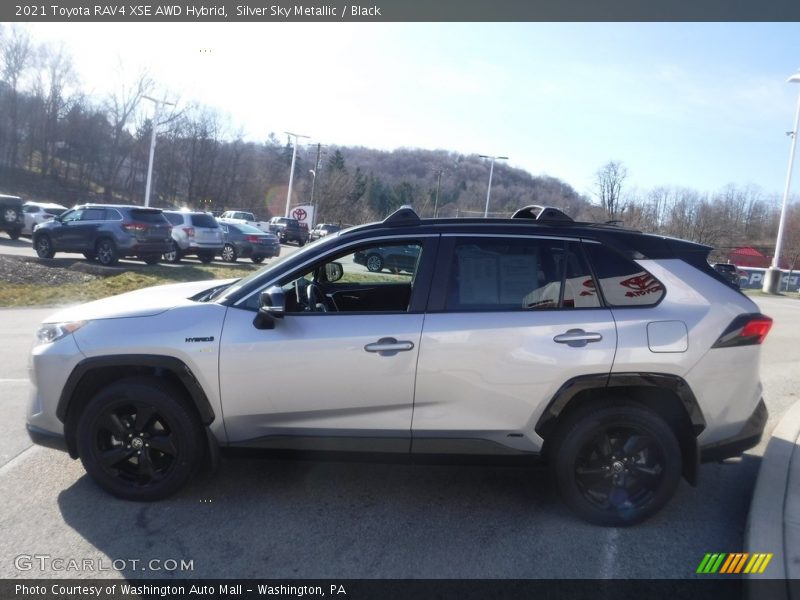  2021 RAV4 XSE AWD Hybrid Silver Sky Metallic