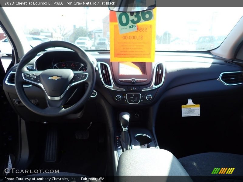 Iron Gray Metallic / Jet Black 2023 Chevrolet Equinox LT AWD