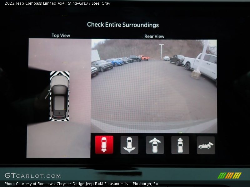 Sting-Gray / Steel Gray 2023 Jeep Compass Limited 4x4