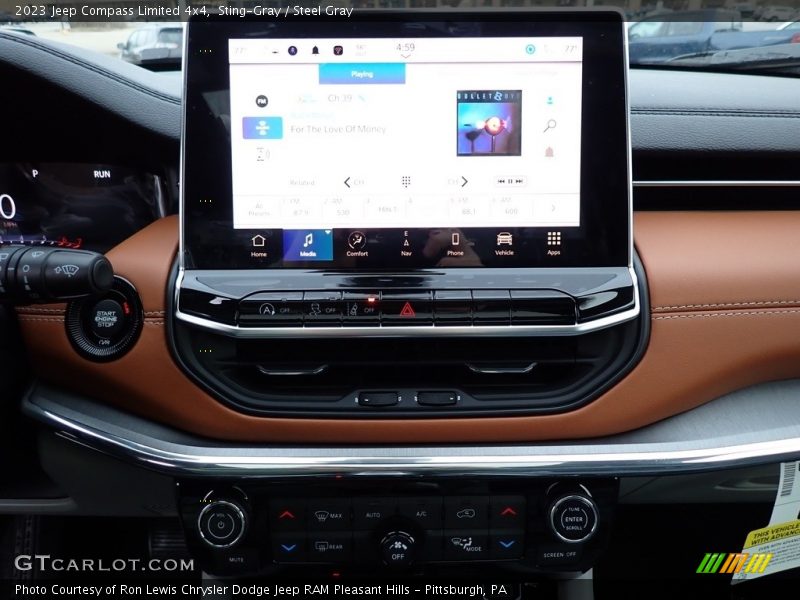 Controls of 2023 Compass Limited 4x4