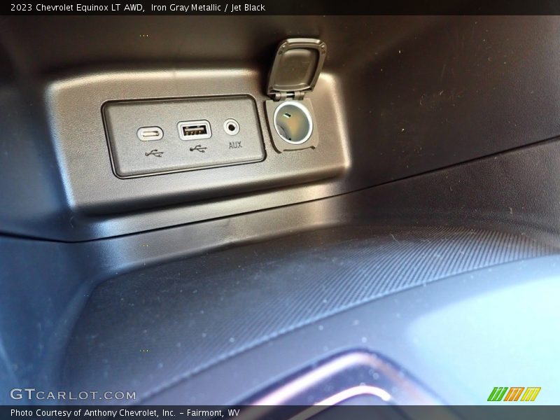 Iron Gray Metallic / Jet Black 2023 Chevrolet Equinox LT AWD