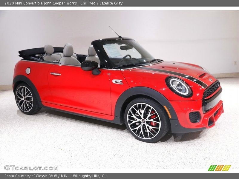  2020 Convertible John Cooper Works Chili Red