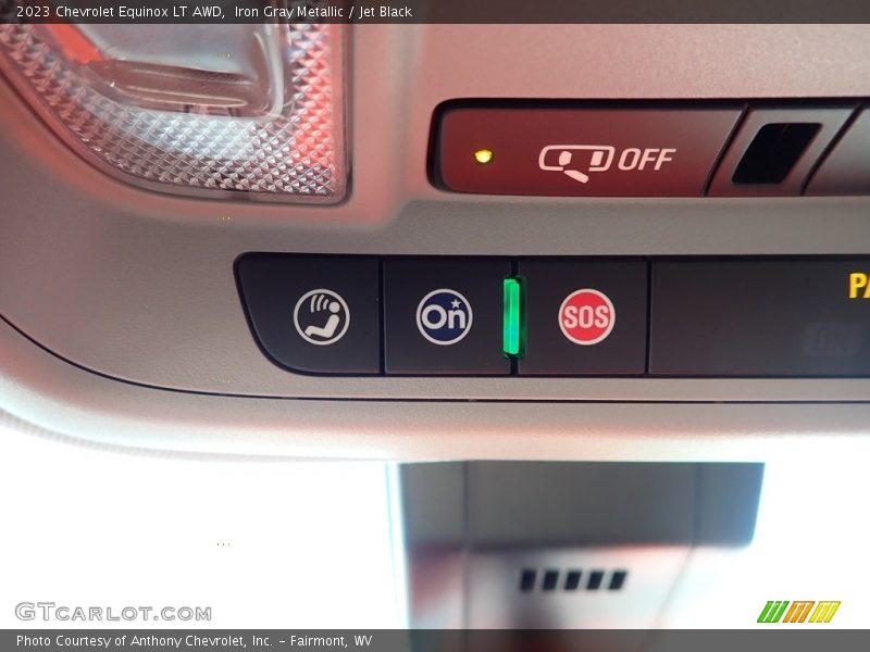 Iron Gray Metallic / Jet Black 2023 Chevrolet Equinox LT AWD