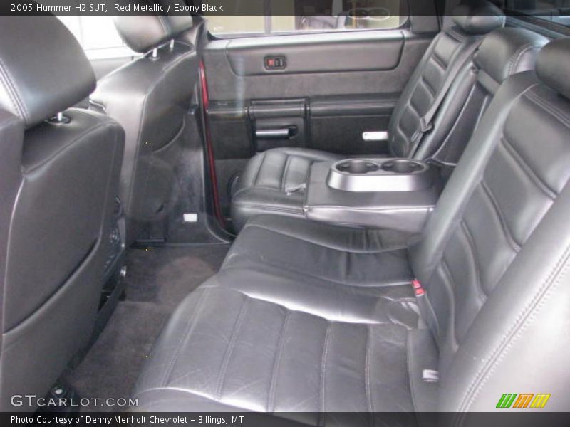 Red Metallic / Ebony Black 2005 Hummer H2 SUT