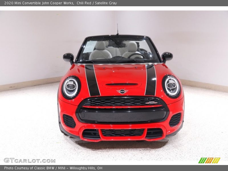 Chili Red / Satellite Gray 2020 Mini Convertible John Cooper Works