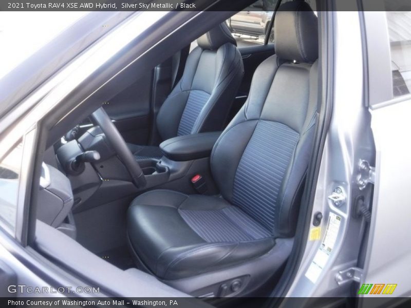 Front Seat of 2021 RAV4 XSE AWD Hybrid
