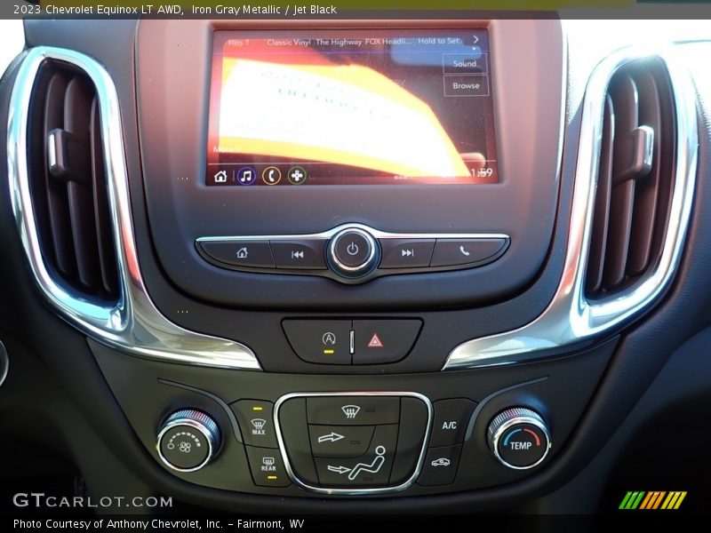 Iron Gray Metallic / Jet Black 2023 Chevrolet Equinox LT AWD