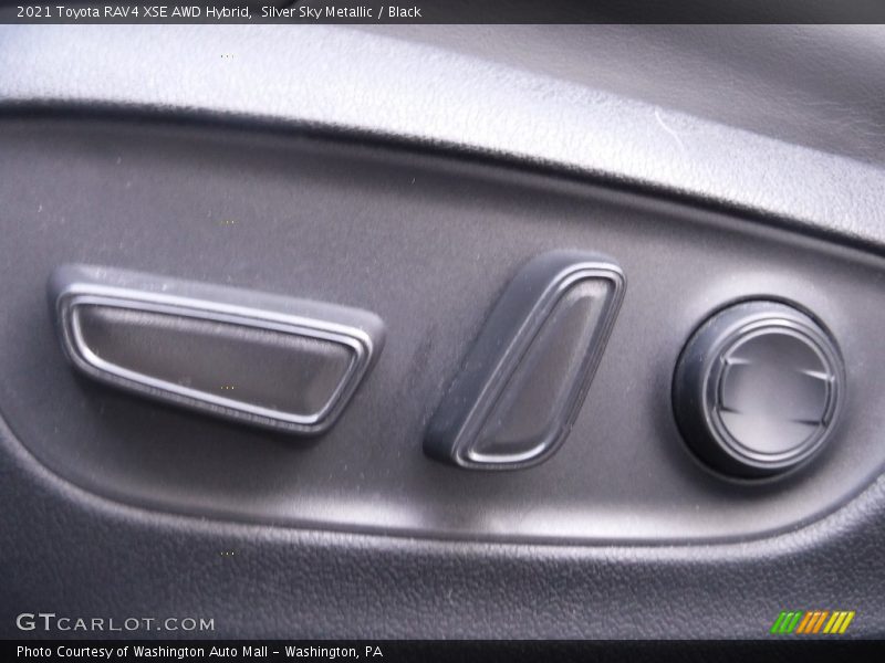 Silver Sky Metallic / Black 2021 Toyota RAV4 XSE AWD Hybrid