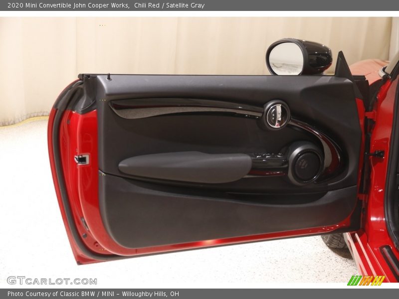 Chili Red / Satellite Gray 2020 Mini Convertible John Cooper Works