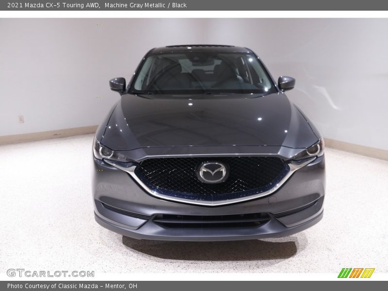 Machine Gray Metallic / Black 2021 Mazda CX-5 Touring AWD