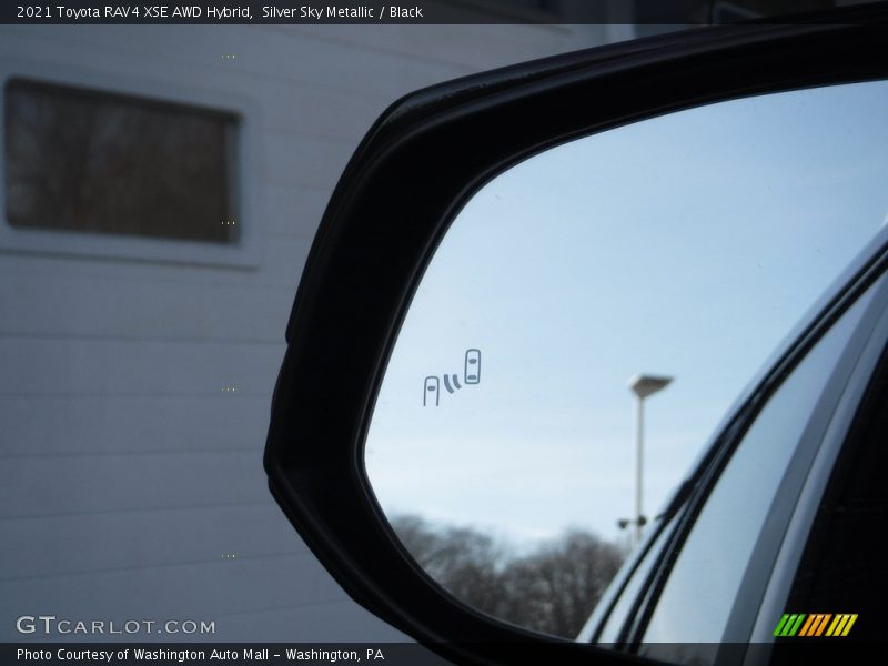 Silver Sky Metallic / Black 2021 Toyota RAV4 XSE AWD Hybrid