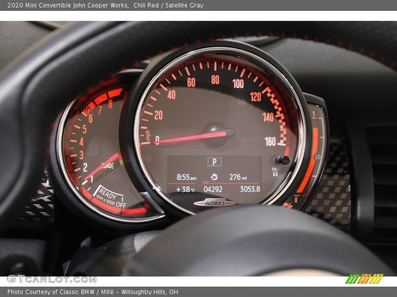 Chili Red / Satellite Gray 2020 Mini Convertible John Cooper Works