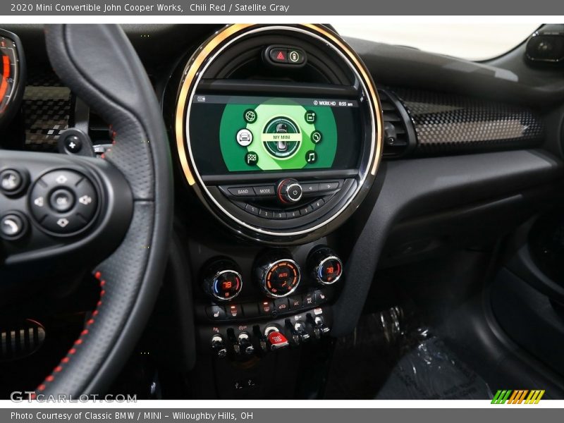 Chili Red / Satellite Gray 2020 Mini Convertible John Cooper Works