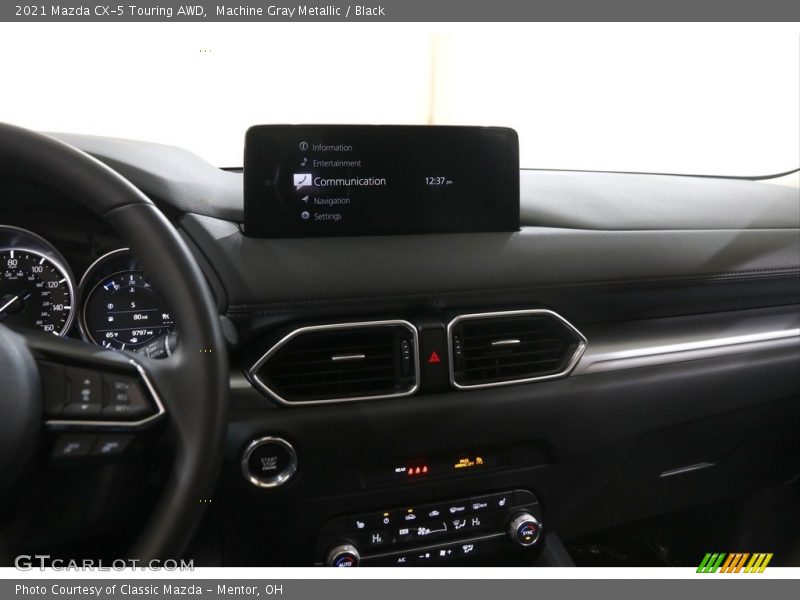 Machine Gray Metallic / Black 2021 Mazda CX-5 Touring AWD
