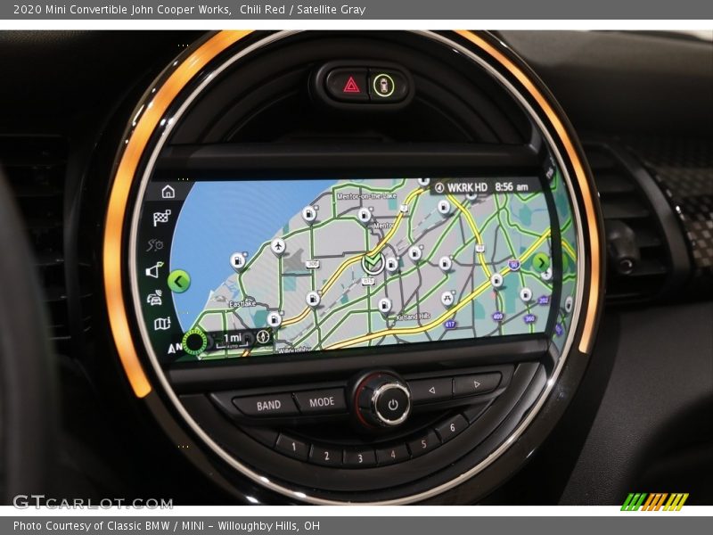Chili Red / Satellite Gray 2020 Mini Convertible John Cooper Works