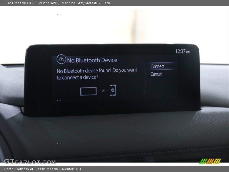 Machine Gray Metallic / Black 2021 Mazda CX-5 Touring AWD