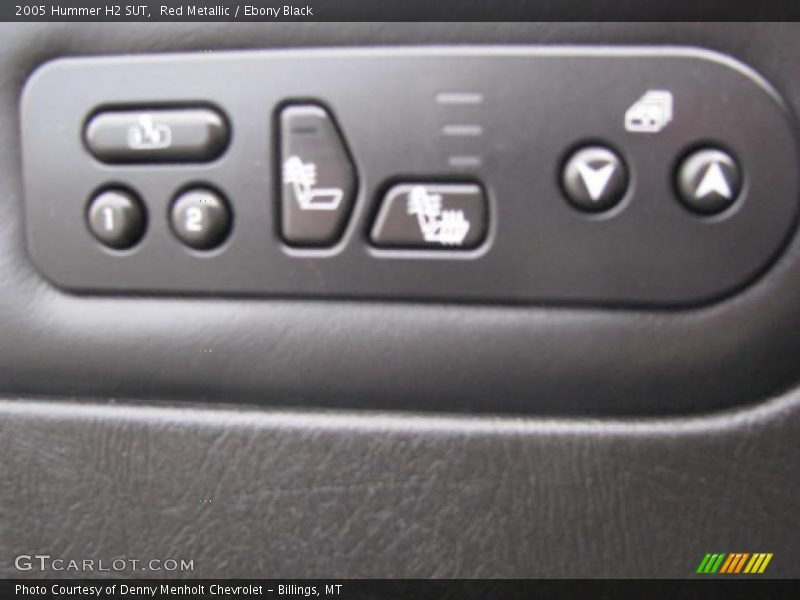Red Metallic / Ebony Black 2005 Hummer H2 SUT