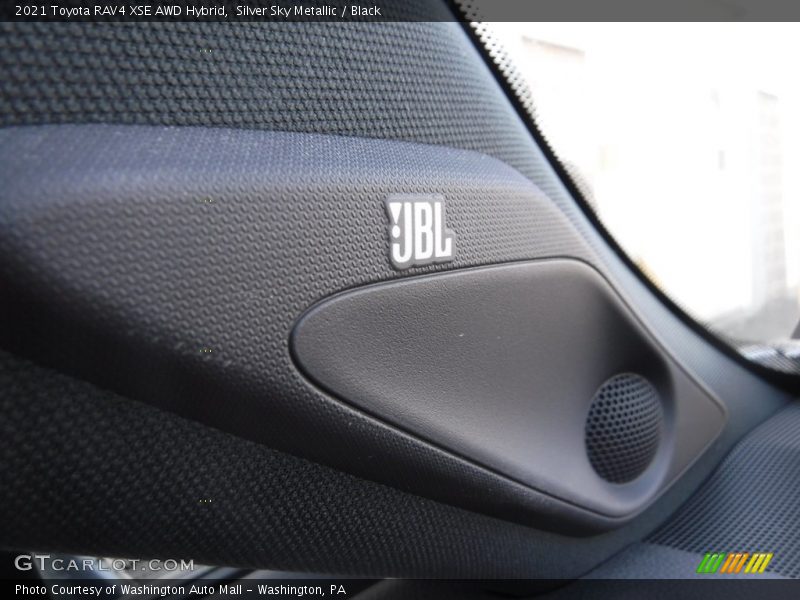 Silver Sky Metallic / Black 2021 Toyota RAV4 XSE AWD Hybrid