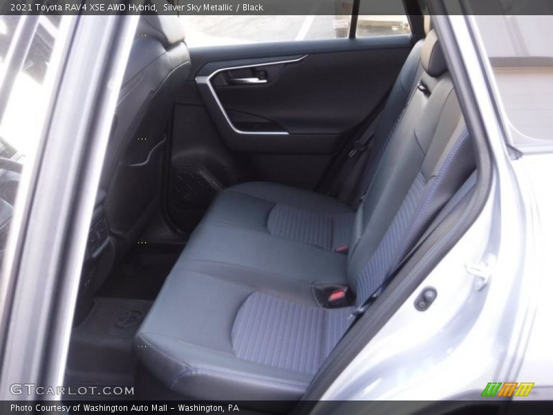 Rear Seat of 2021 RAV4 XSE AWD Hybrid