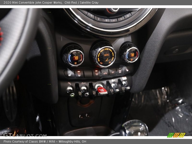 Chili Red / Satellite Gray 2020 Mini Convertible John Cooper Works