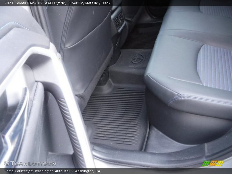 Silver Sky Metallic / Black 2021 Toyota RAV4 XSE AWD Hybrid