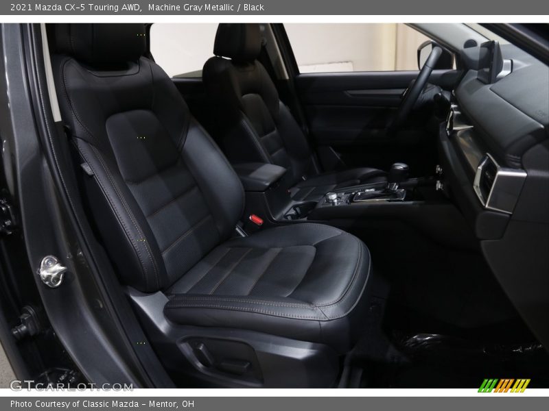 Machine Gray Metallic / Black 2021 Mazda CX-5 Touring AWD