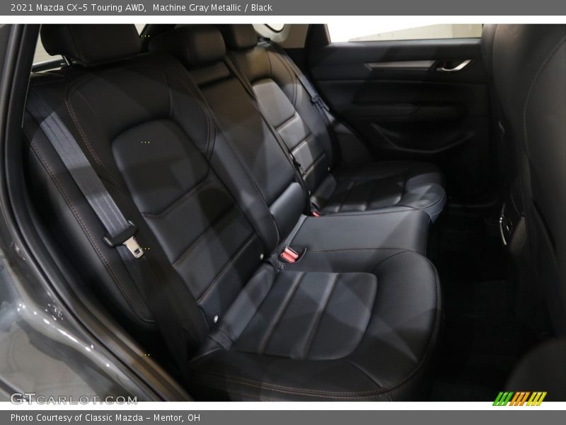 Machine Gray Metallic / Black 2021 Mazda CX-5 Touring AWD